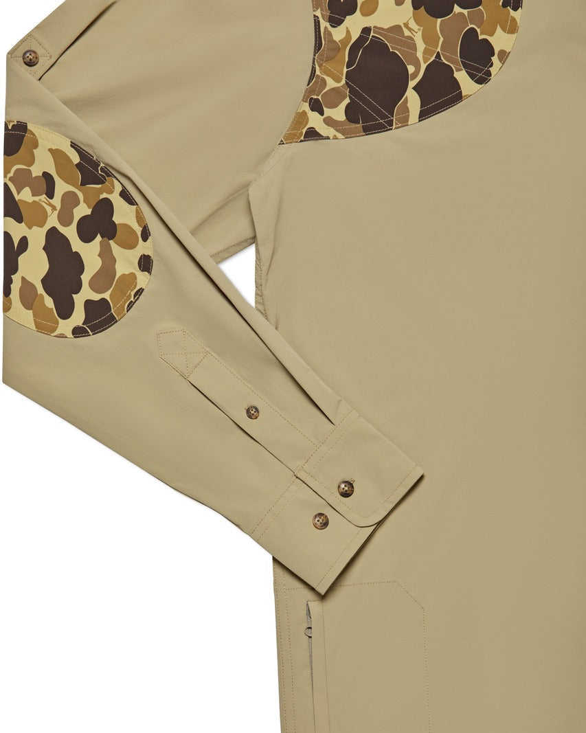 Ball and Buck Active+ Field Shirt in Desert Tan/Original Camo