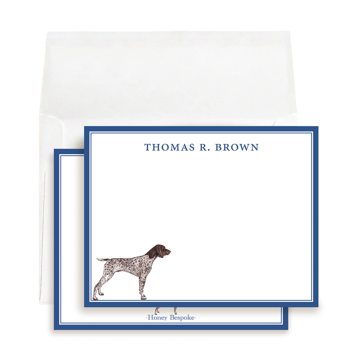 Personalized German Shorthaired Pointer Stationery