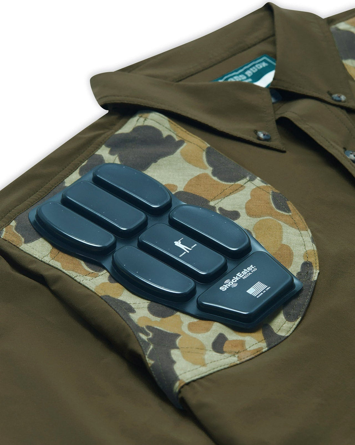 Ball and Buck Active+ Field Shirt in Olive