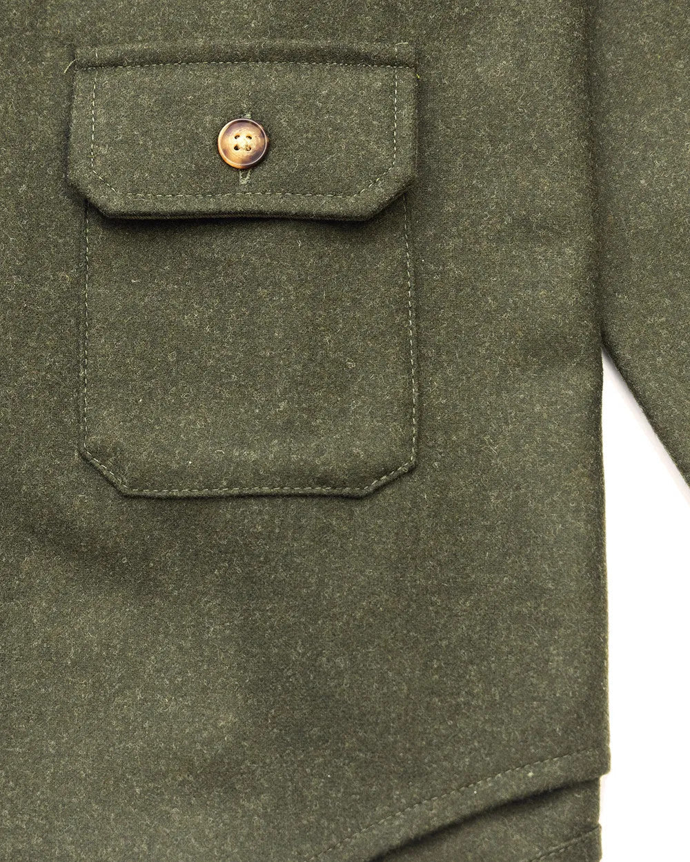 Ball and Buck Mariners Overshirt - Merino Wool