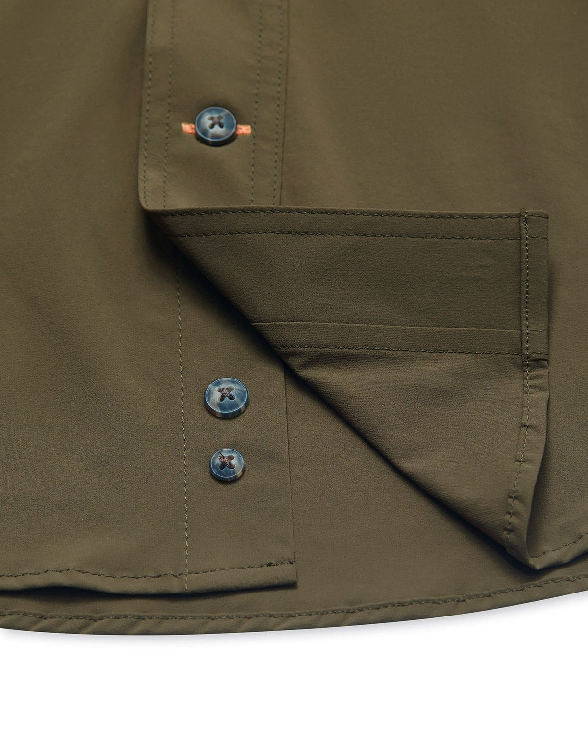Ball and Buck Active+ Field Shirt in Olive