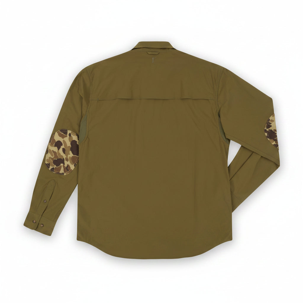 Ball and Buck Active+ Field Shirt in Olive