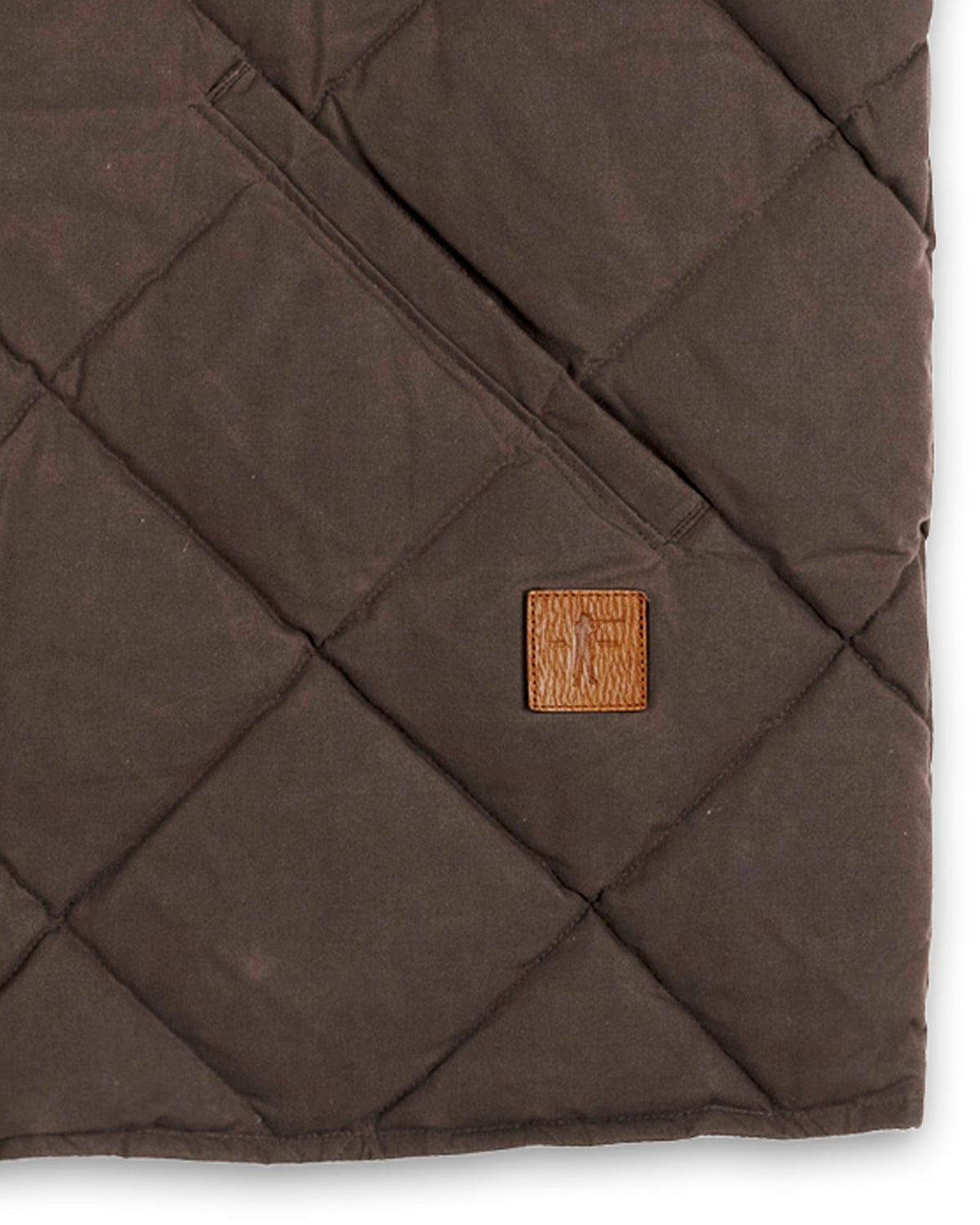 Ball and Buck Arthur Quilted Waxed Down Vest