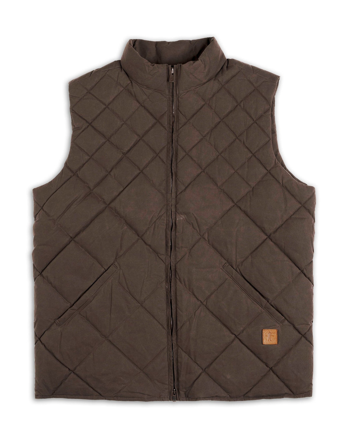 Ball and Buck Arthur Quilted Waxed Down Vest