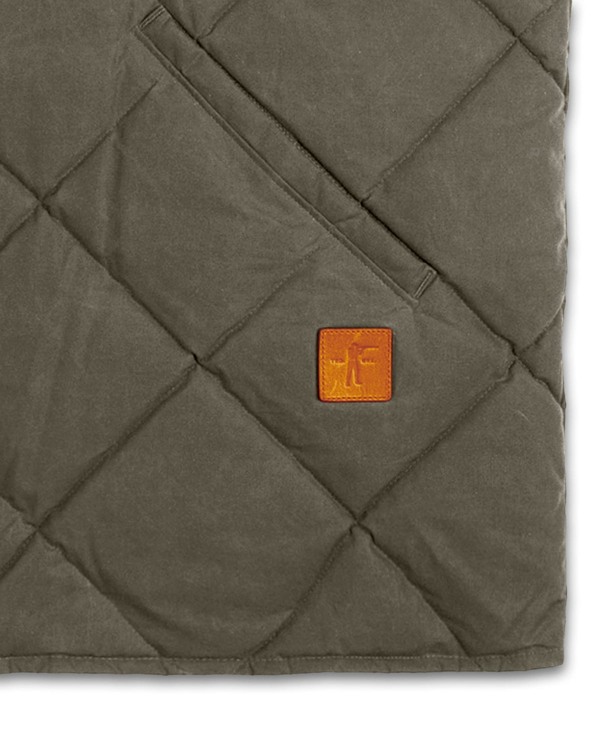 Ball and Buck Arthur Quilted Waxed Down Vest