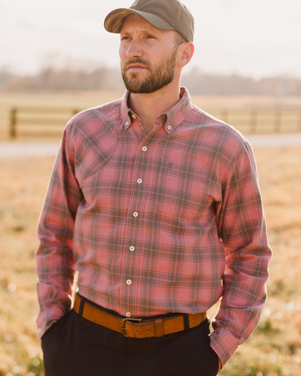 Ball and Buck Sportsmans Shirt - Charleston Plaid