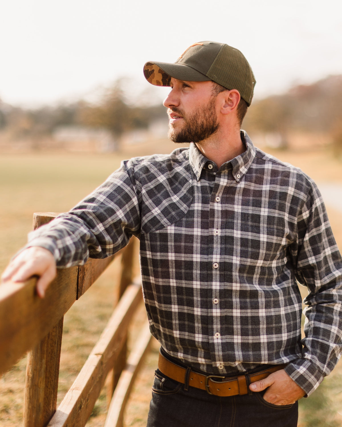 Ball and Buck Flannel Sportsmans Shirt - Laybourn