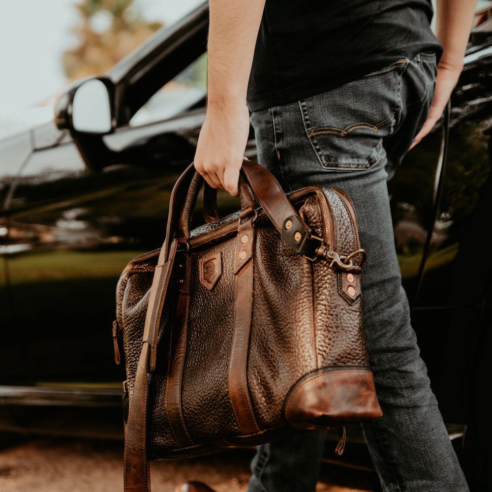 Mission Mercantile Theodore Leather Briefcase