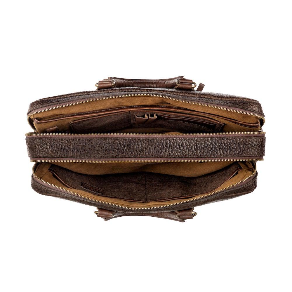Mission Mercantile Theodore Leather Briefcase