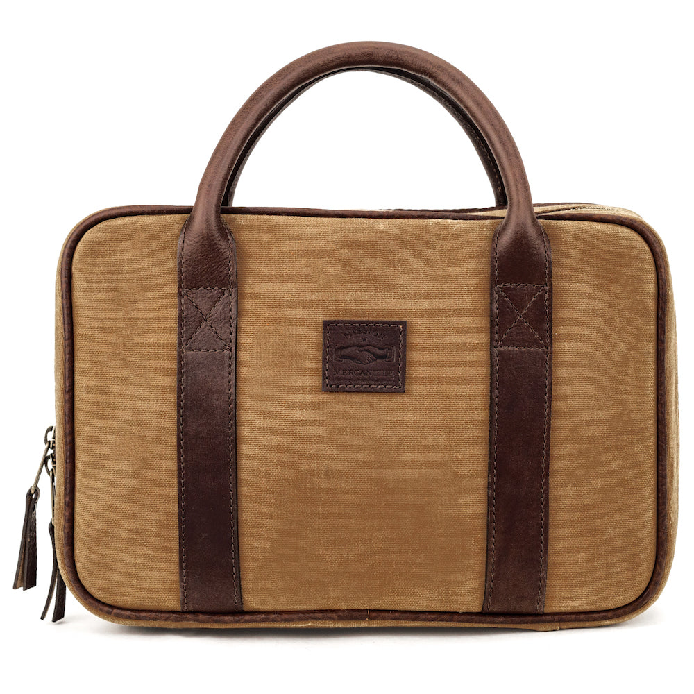 White Wing Leather & Waxed Canvas Deluxe Pistol Case