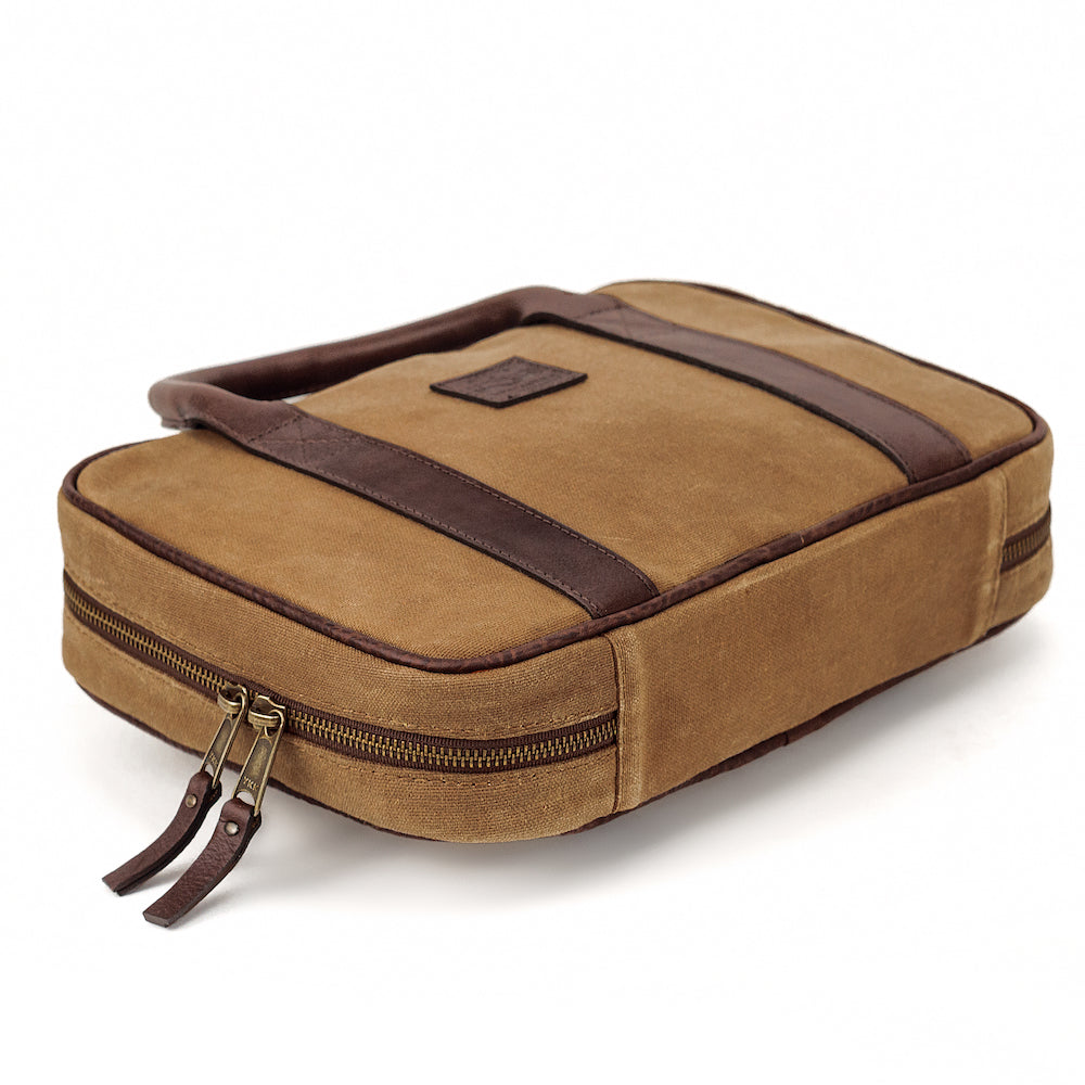 White Wing Leather & Waxed Canvas Deluxe Pistol Case