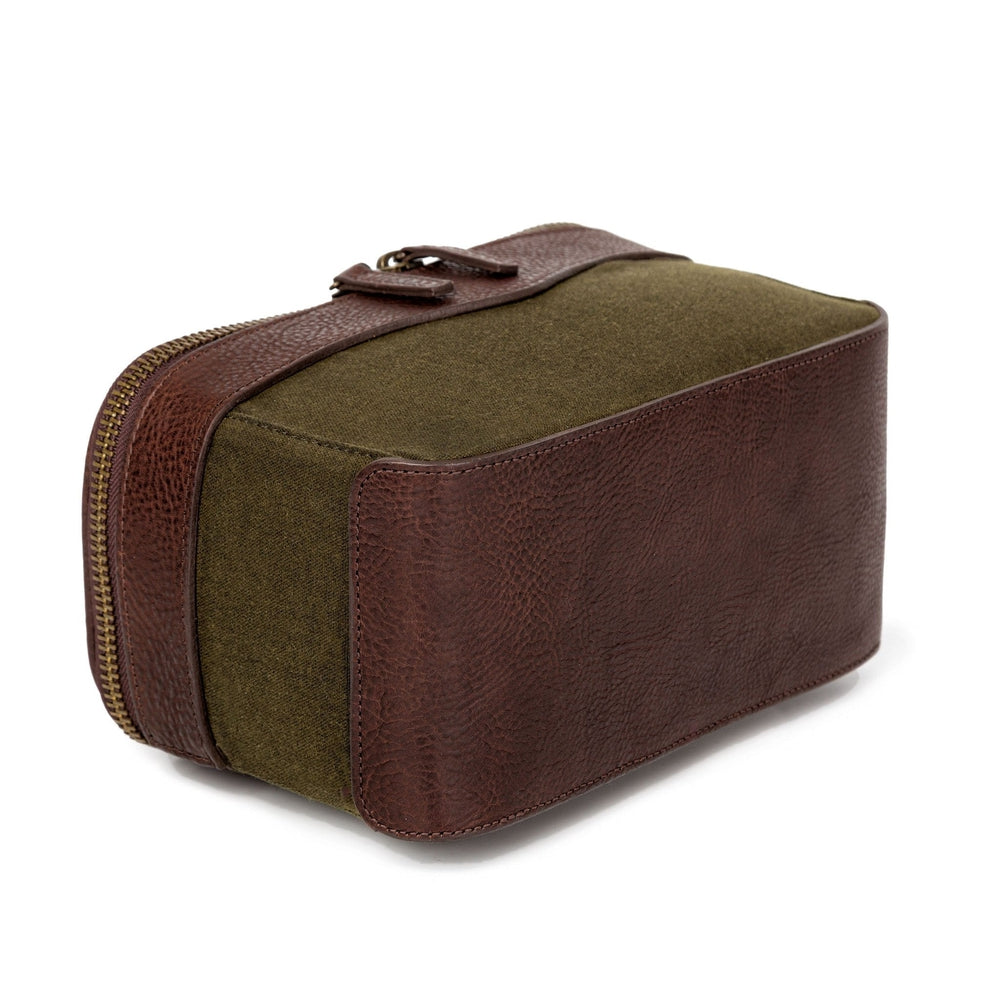White Wing Leather & Waxed Canvas Hunting Shell Bag