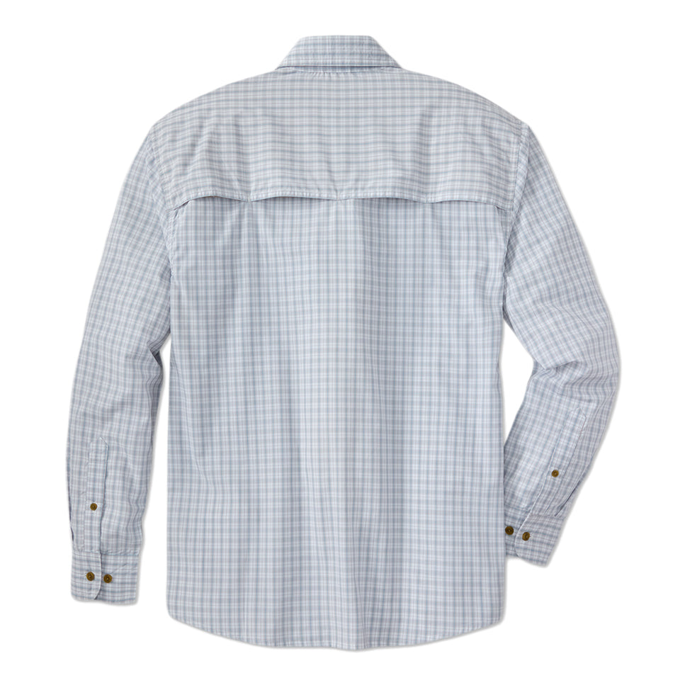 TSG Airetex™ Brooks Long Sleeve Shirt (Field Plaid Grey)