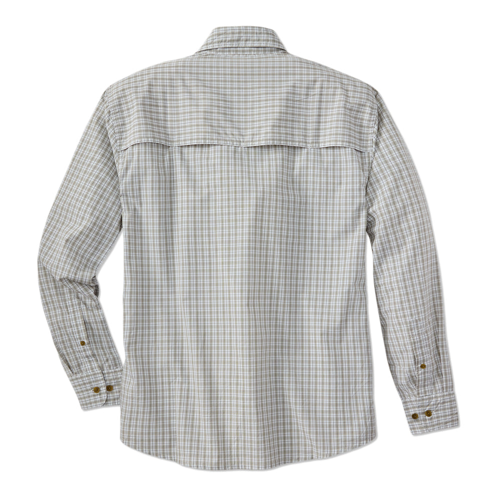 TSG Airetex™ Brooks Long Sleeve Shirt (Field Plaid Wheat)
