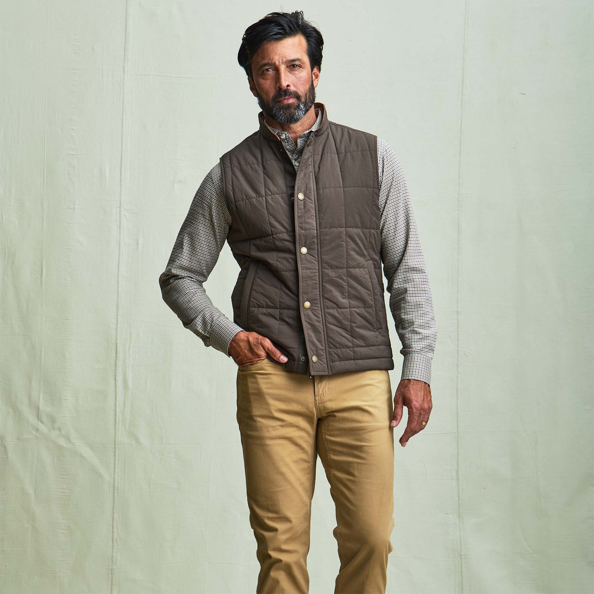 Tom Beckbe Burgess Quilted Vest