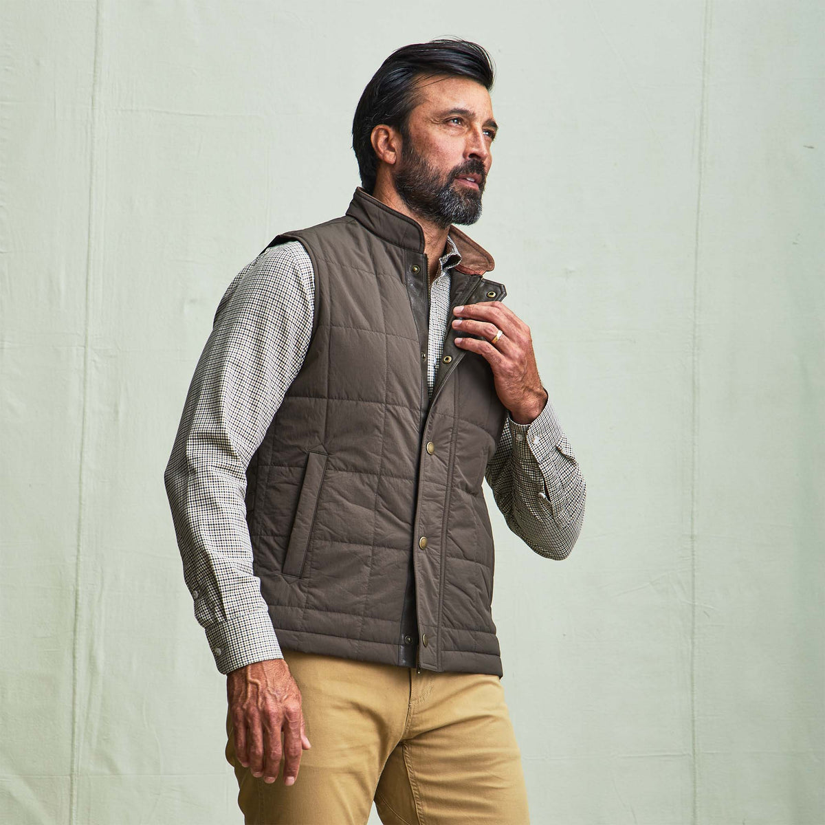 Tom Beckbe Burgess Quilted Vest