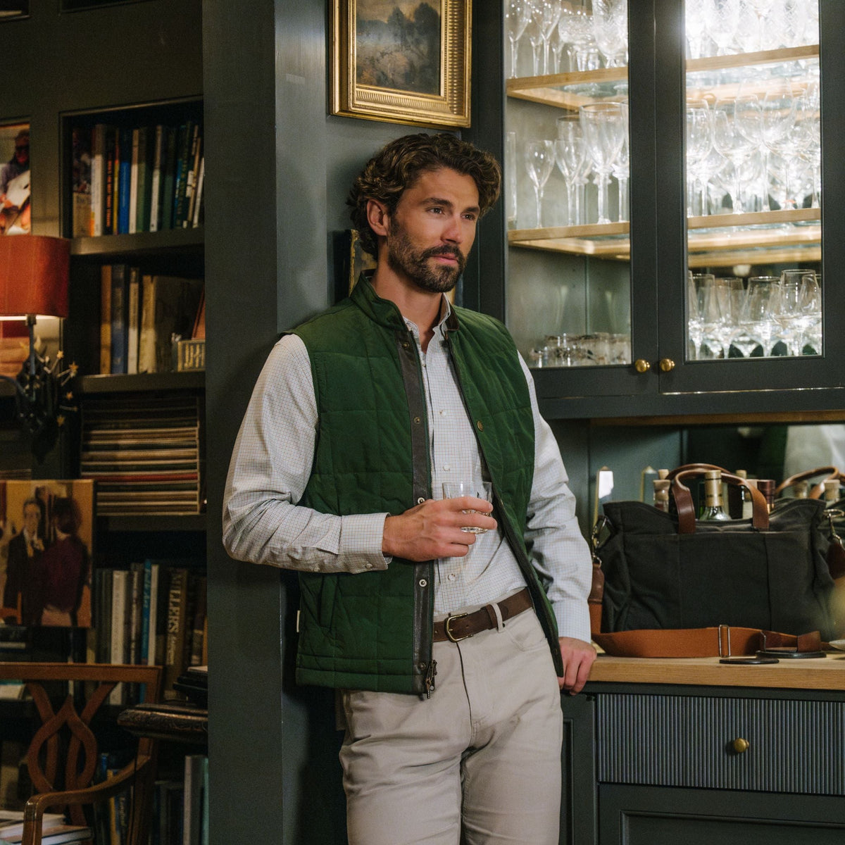 Tom Beckbe Burgess Quilted Vest