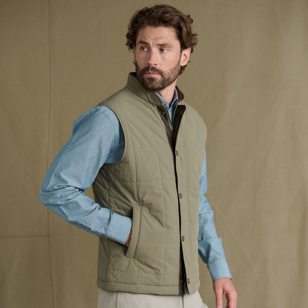Tom Beckbe Burgess Quilted Vest