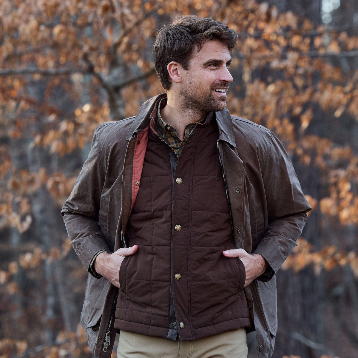 Tom Beckbe Burgess Quilted Vest