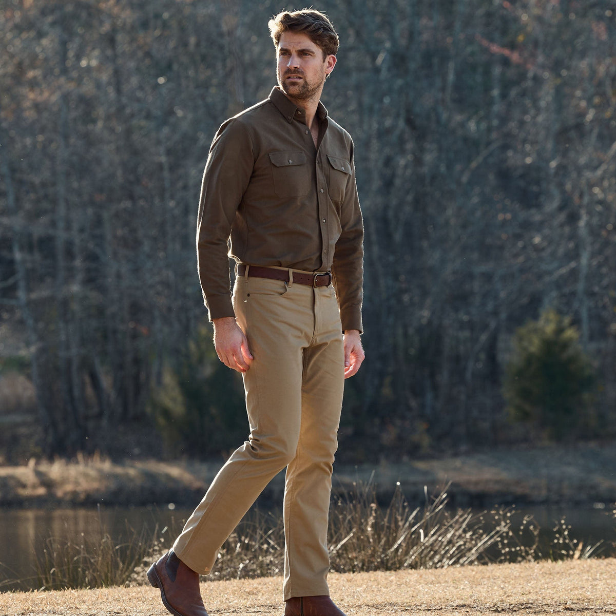 Tom Beckbe Hartwell Moleskin Shirt