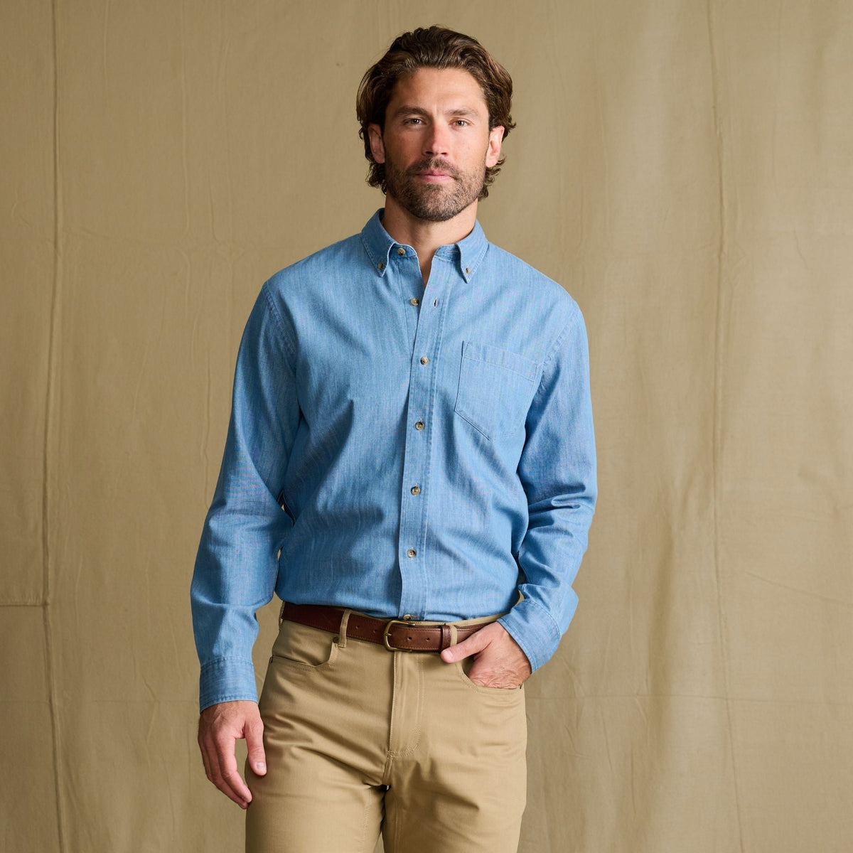 Tom Beckbe Kimbrough Chambray Shirt
