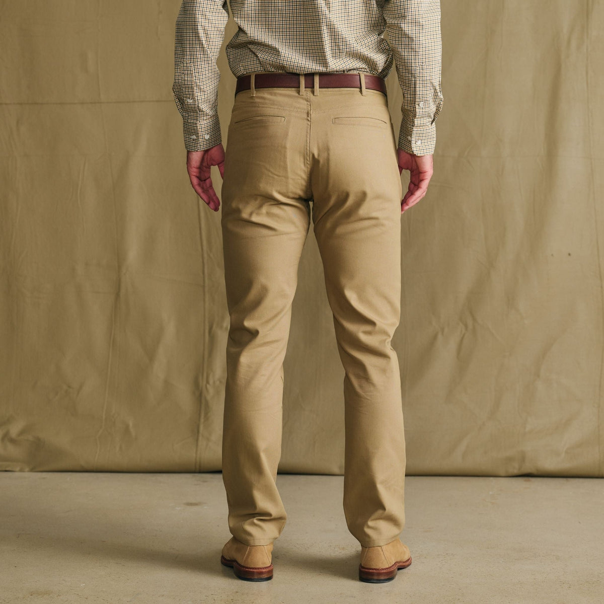 Tom Beckbe Reid Slim-Straight Cotton Chino Pant