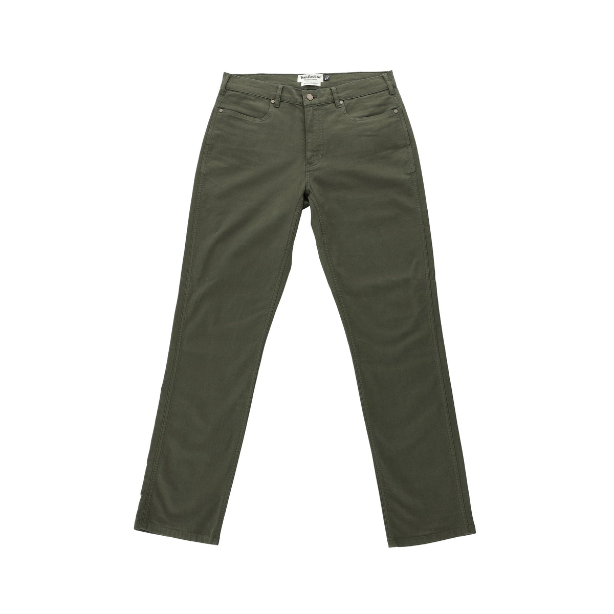 Tom Beckbe Reid Slim-Straight Cotton Chino Pant