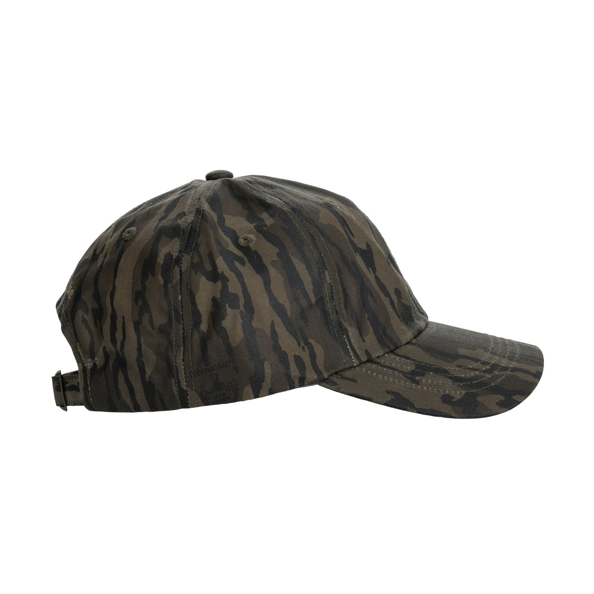 Tom Beckbe Waxed Cotton 6-Panel Hat in Mossy Oak Original Bottomland