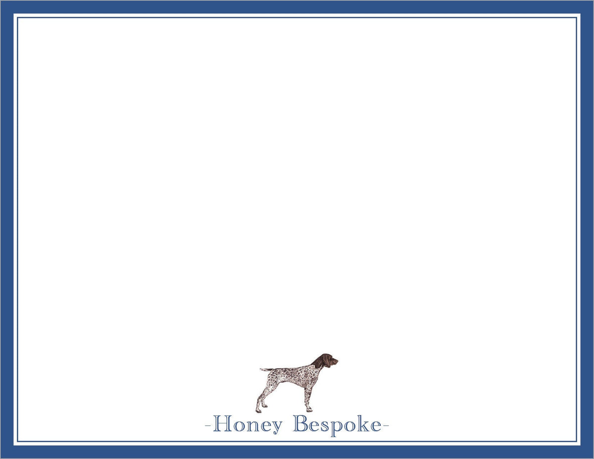 Personalized German Shorthaired Pointer Stationery