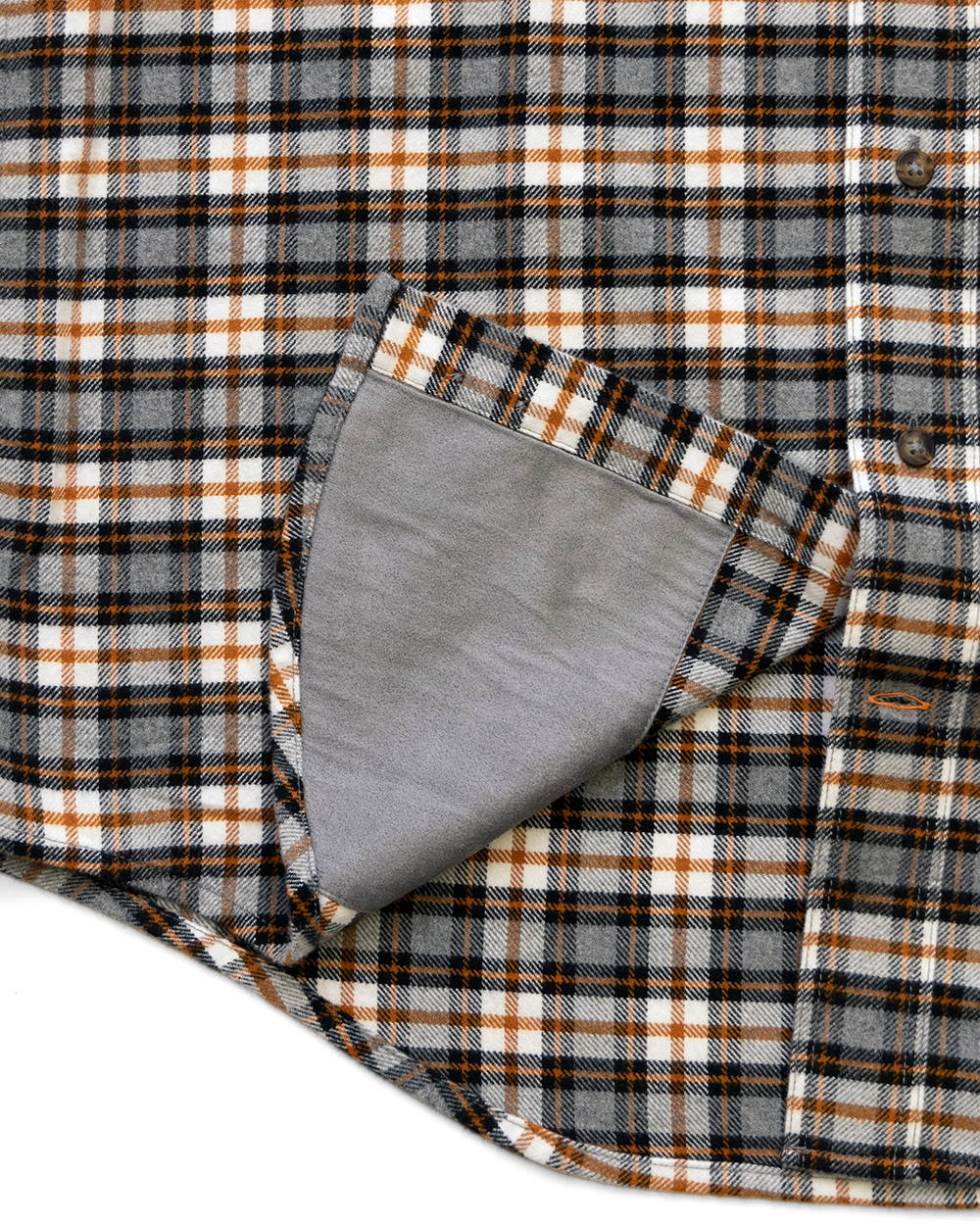 Ball and Buck Flannel Sportsmans Shirt - Sharptail
