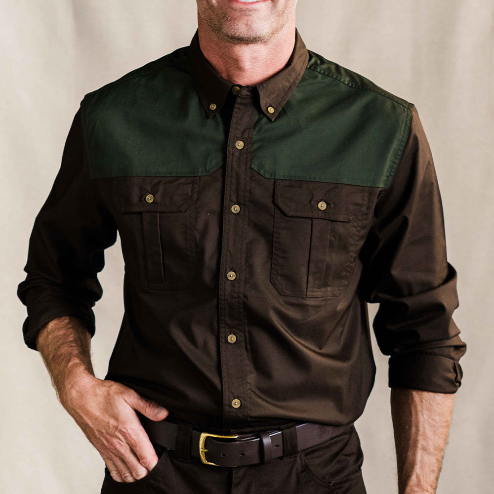 TSG Airetex™ Midweight Field Shirt (Rustic Olive/Forest)