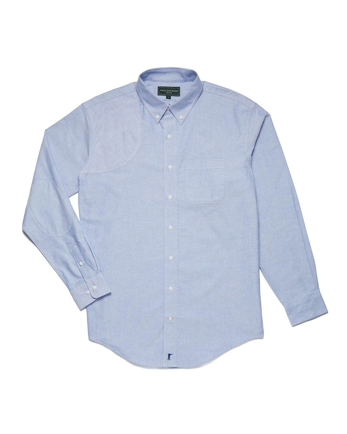 Ball and Buck Sportsmans Shirt - White Oxford