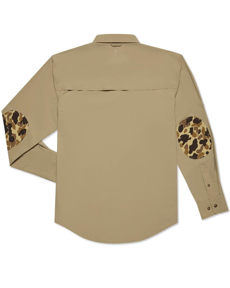 Ball and Buck Active+ Field Shirt in Desert Tan/Original Camo