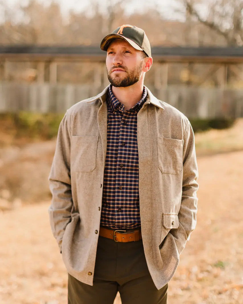 Ball and Buck Mariners Overshirt - Merino Wool