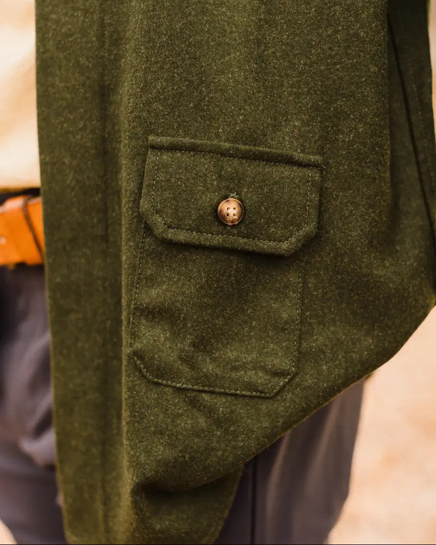 Ball and Buck Mariners Overshirt - Merino Wool