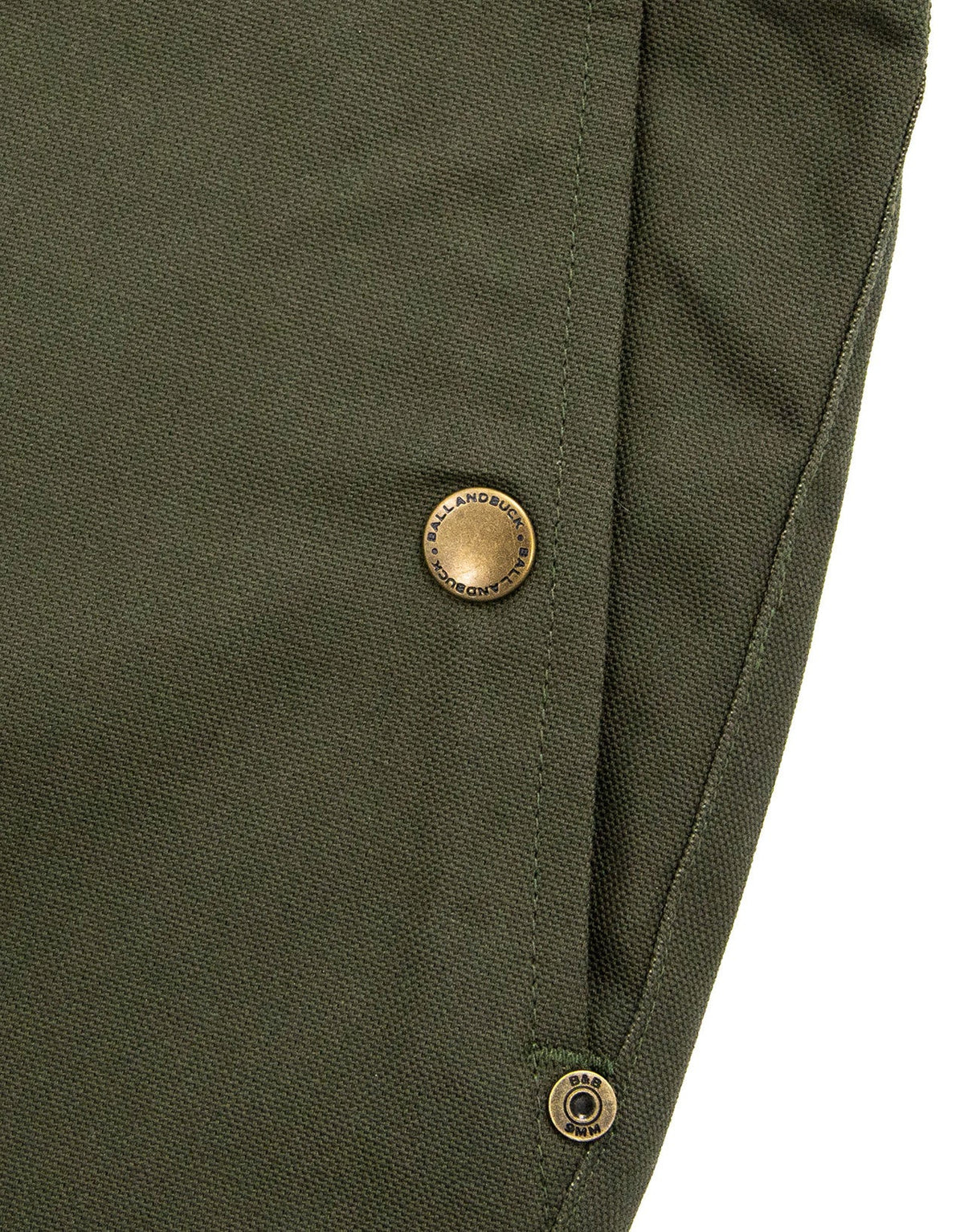 Ball and Buck Midweight Field Pant- 17oz Waxed in Pine Duck