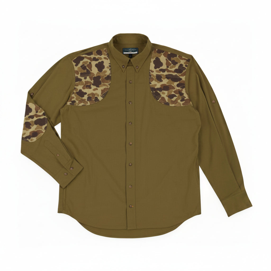 Ball and Buck Active+ Field Shirt in Olive