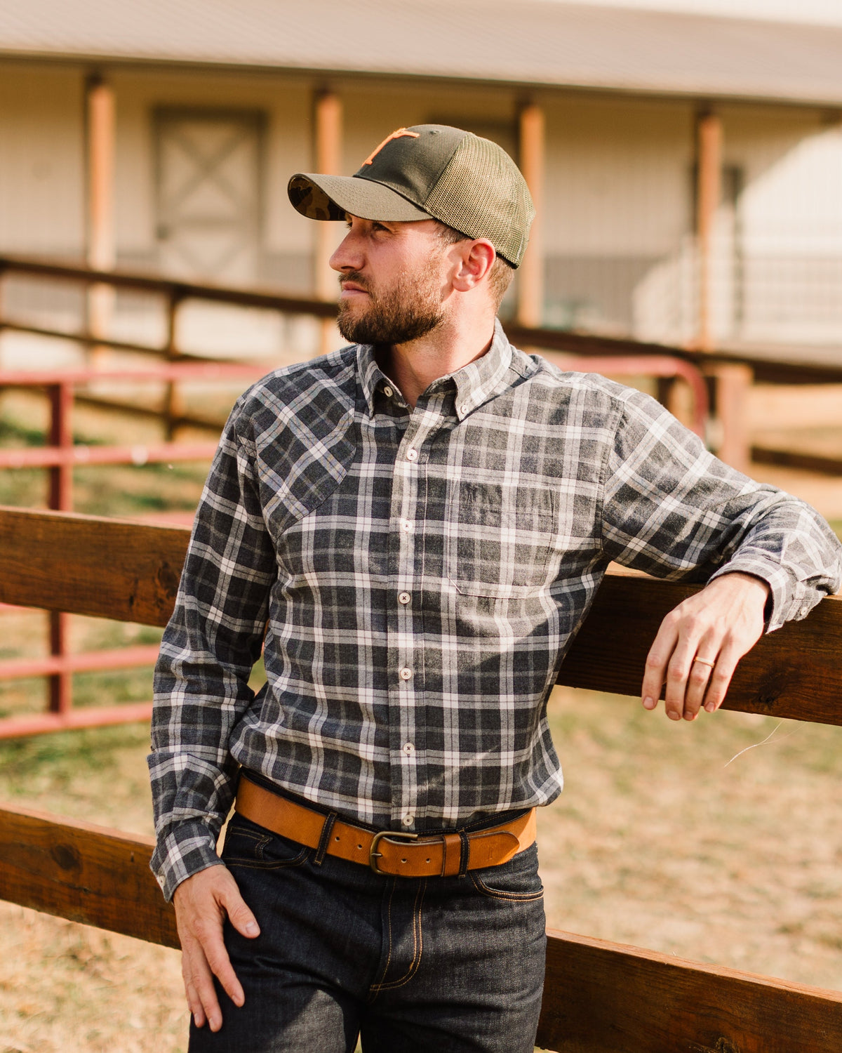 Ball and Buck Flannel Sportsmans Shirt - Laybourn