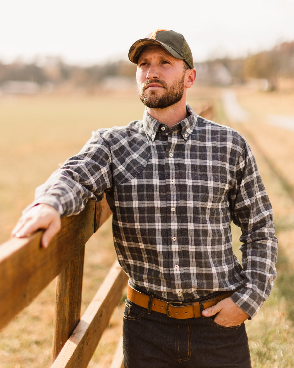Ball and Buck Flannel Sportsmans Shirt - Laybourn