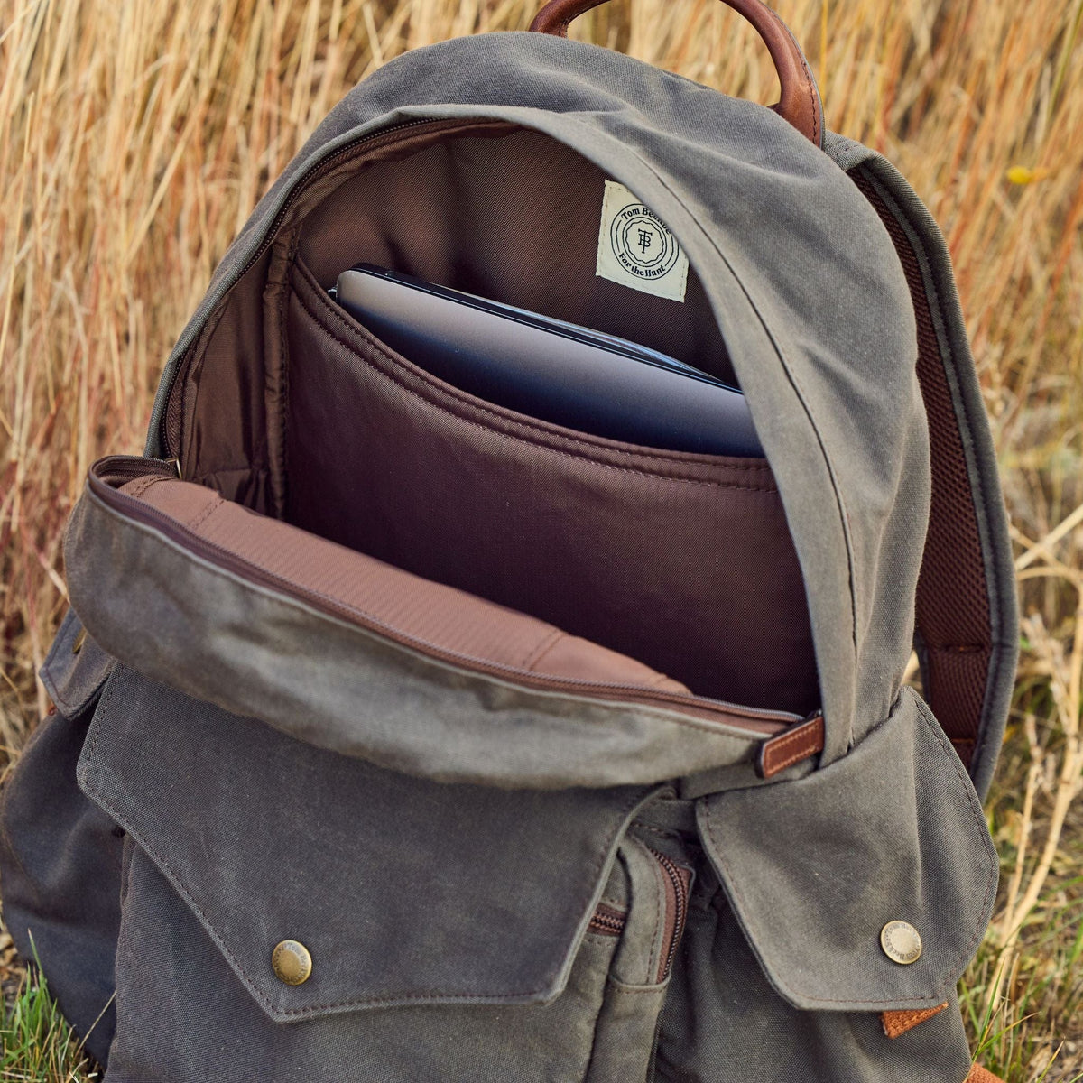 Tom Beckbe Canvas Backpack