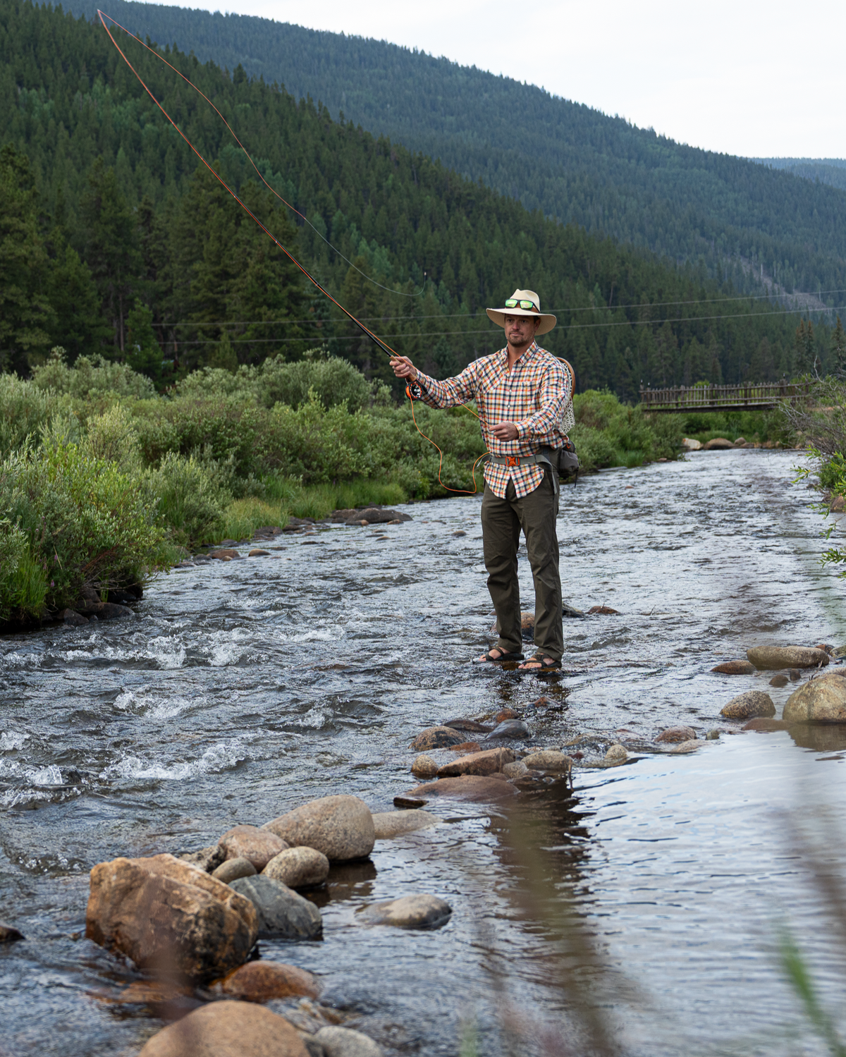 Ball and Buck Sportsmans Shirt - Montana Plaid