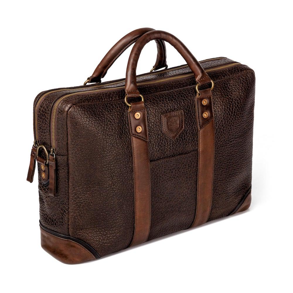 Mission Mercantile Theodore Leather Briefcase