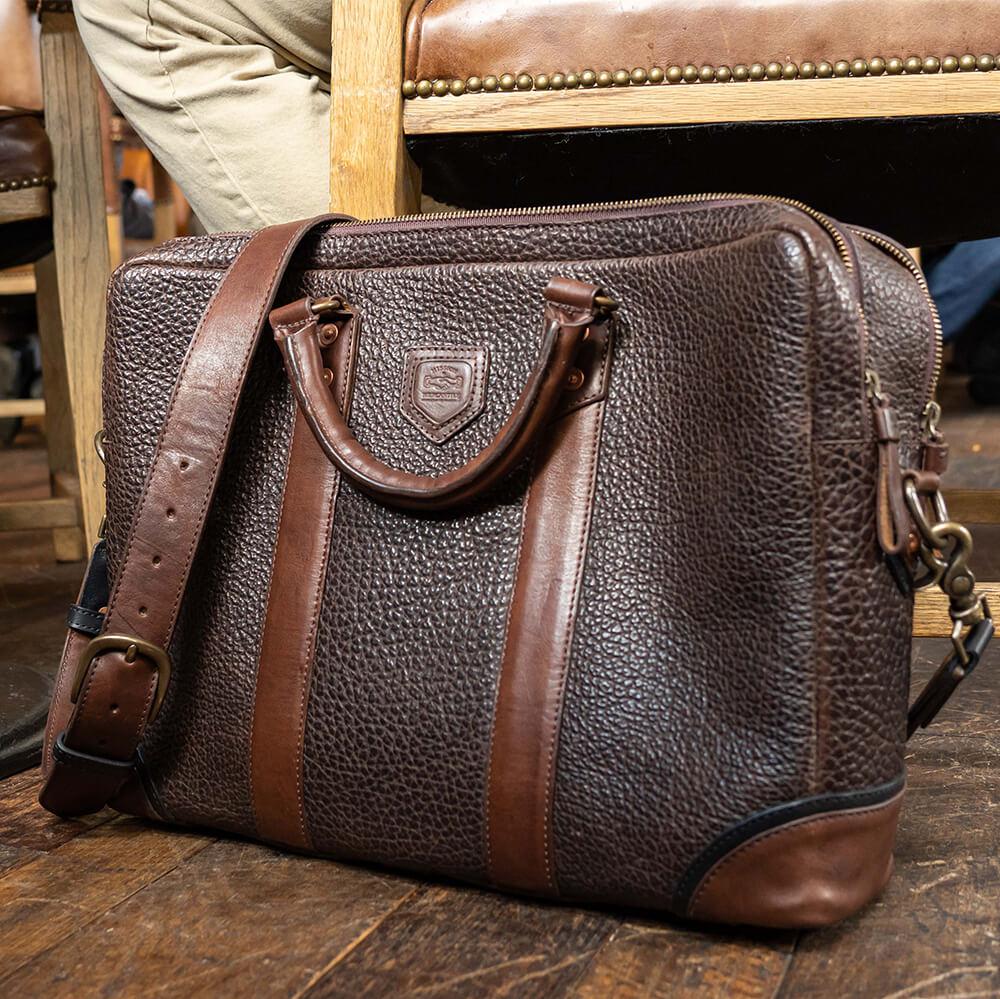 Mission Mercantile Theodore Leather Briefcase