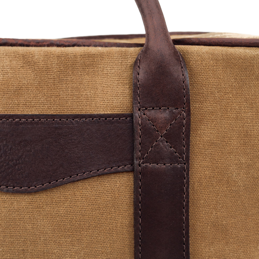 White Wing Leather & Waxed Canvas Deluxe Pistol Case