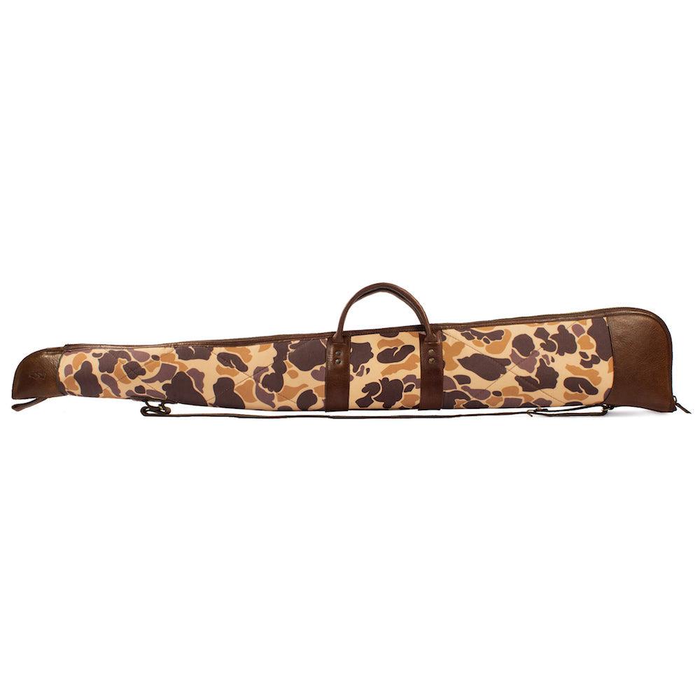 White Wing Leather & Waxed Canvas Hunting Shotgun Case