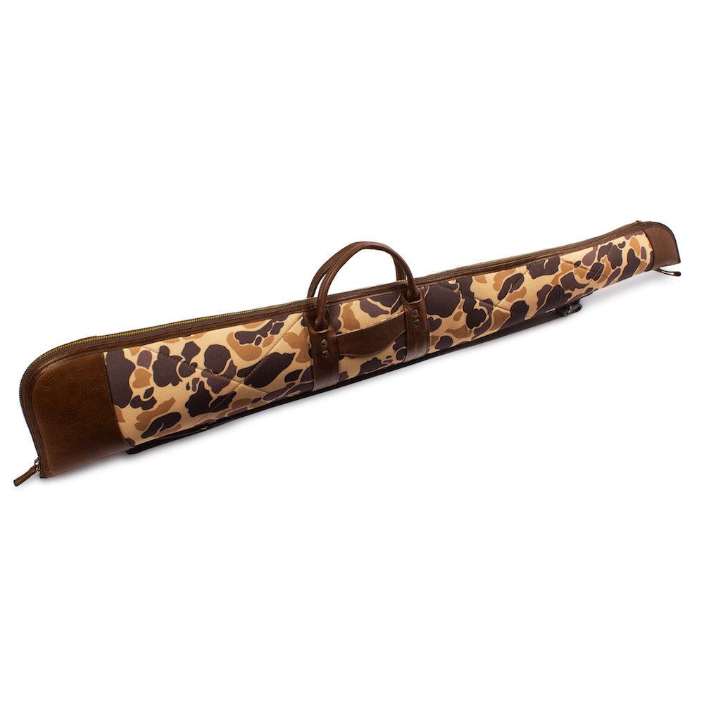 White Wing Leather & Waxed Canvas Hunting Shotgun Case