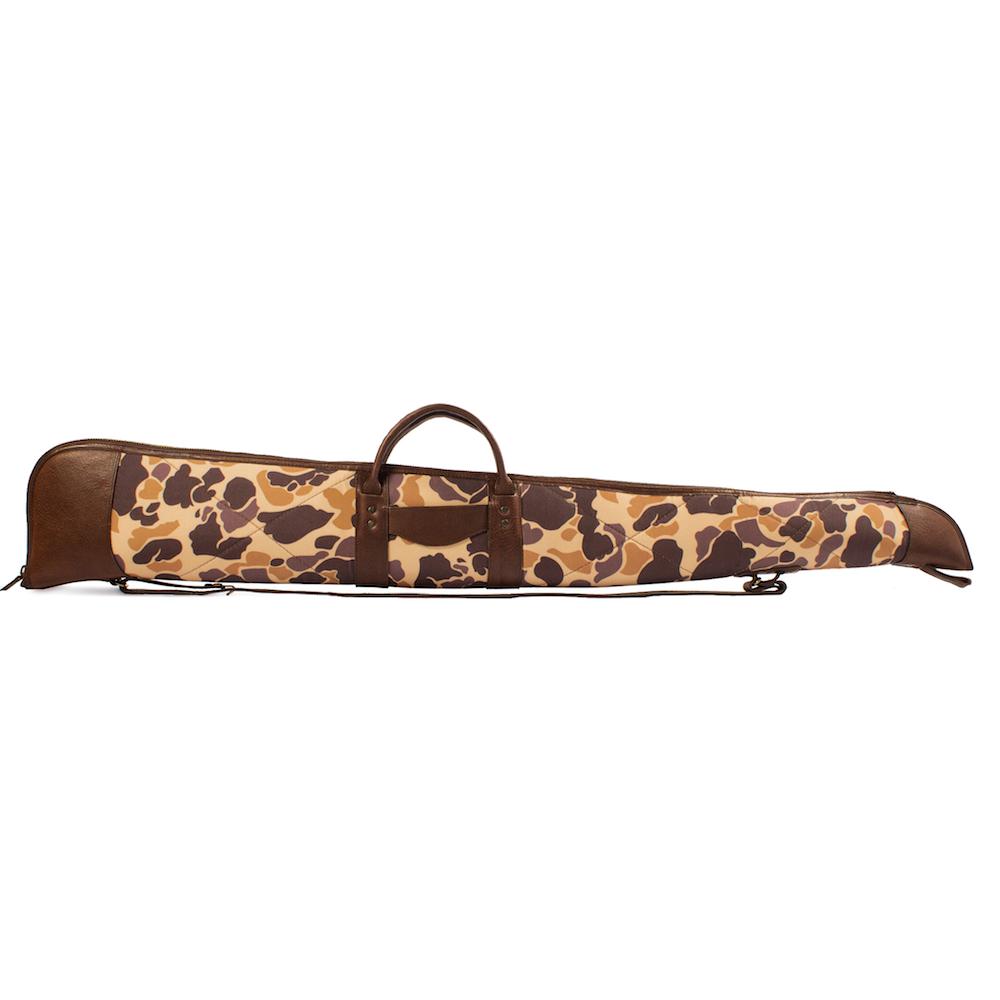 White Wing Leather & Waxed Canvas Hunting Shotgun Case