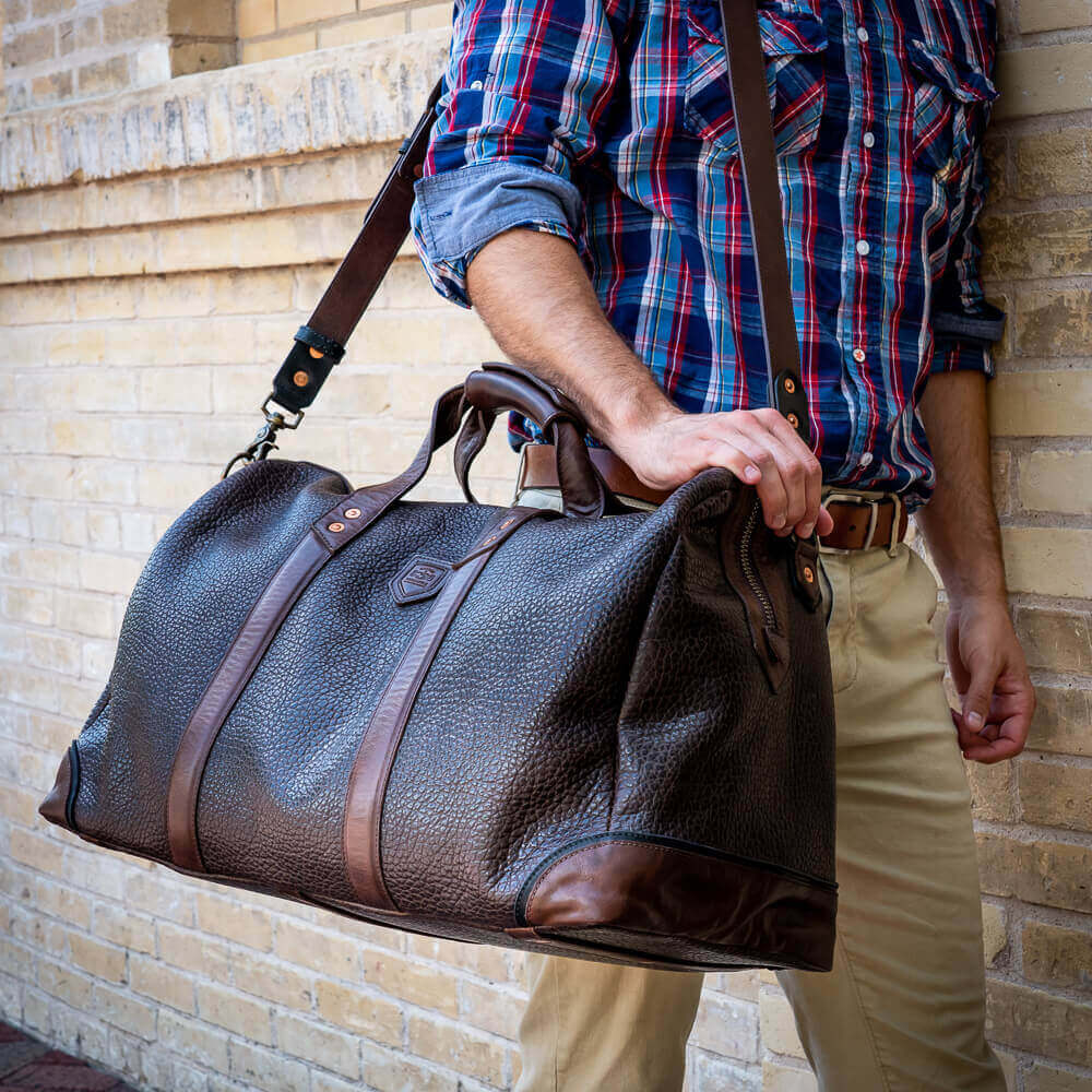 Mission Mercantile Theodore Leather Duffle Bag
