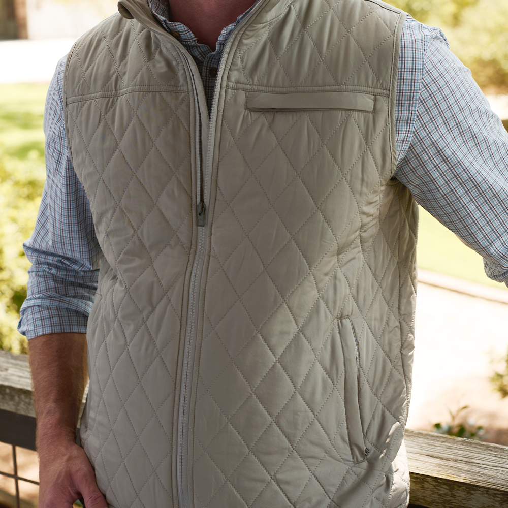 TSG Highland Quilted Vest (Iron)