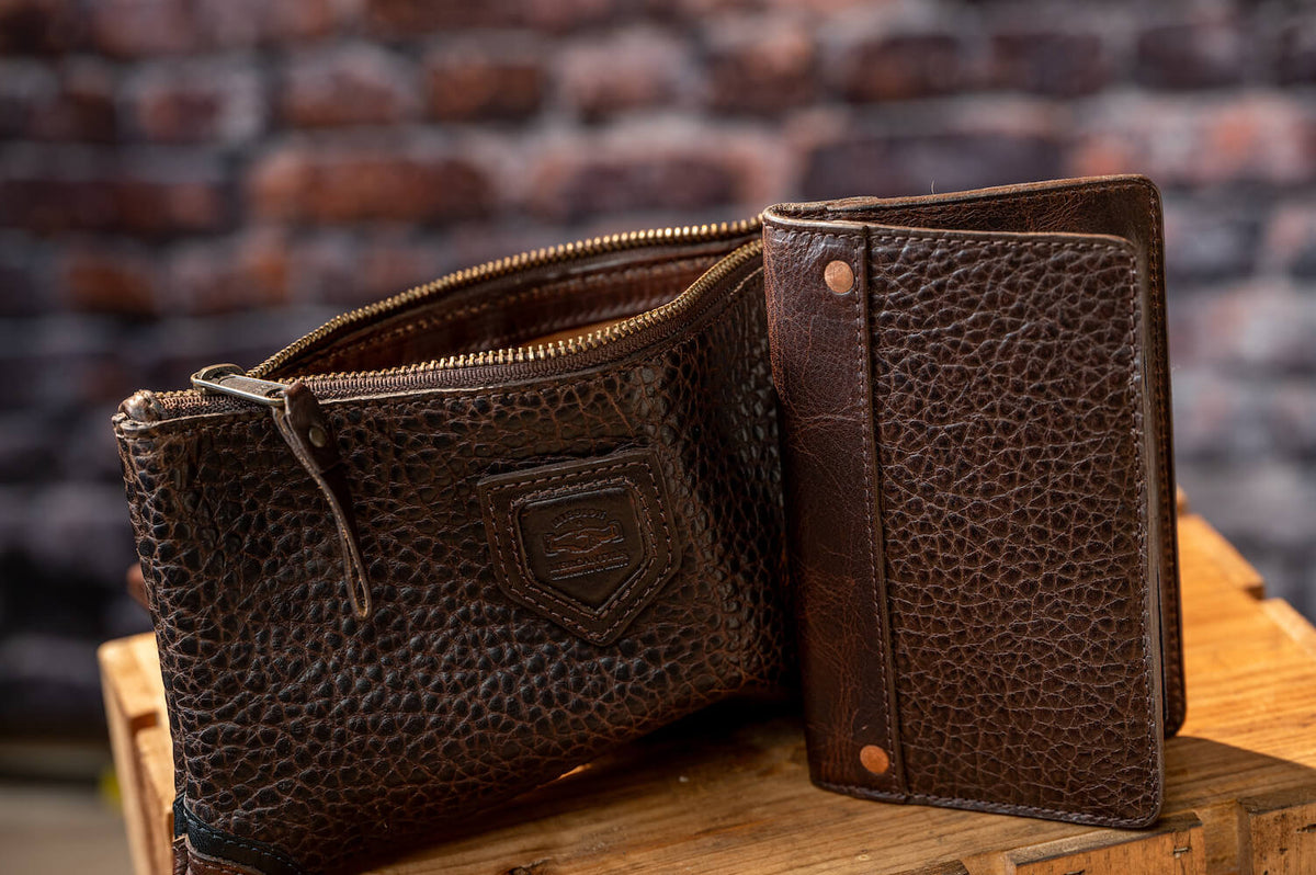 Mission Mercantile Theodore Leather Passport Wallet